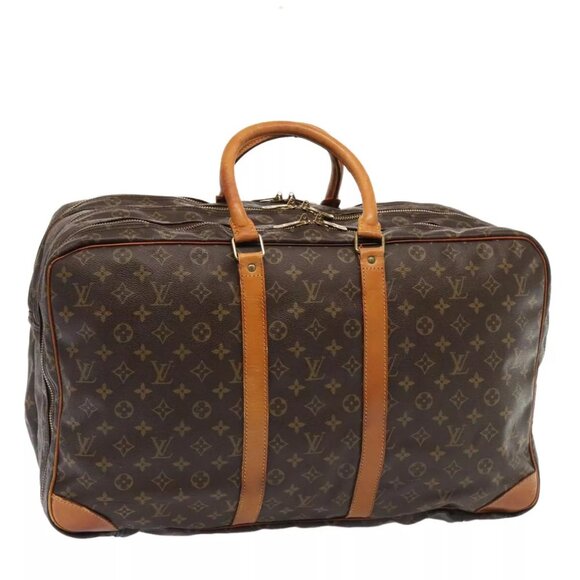 LOUIS VUITTON Monogram Sac Trois Posh 55 Boston Bag - Picture 1 of 16